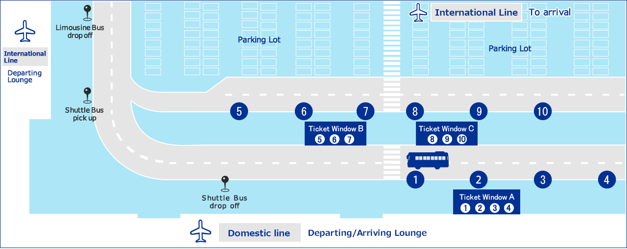 Airport Bus Stop Terminal 2